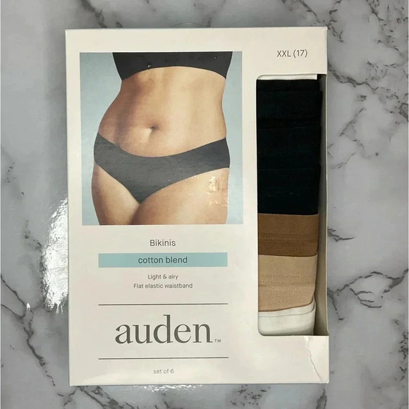 Auden Panties Cotton Blend Set of 6 Size XXL - Picture 4 of 9